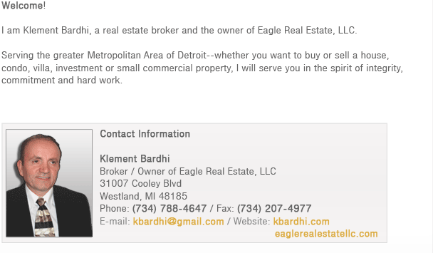 Klement Bardhi Real Estate Broker